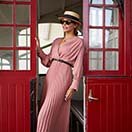 Claudia en el Funicular de Igeldo